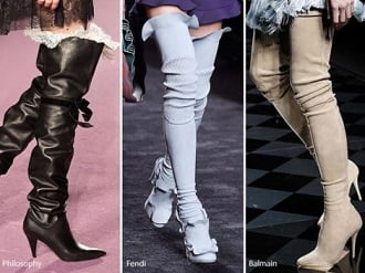 Популярная женская обувь – угги и ботфорты